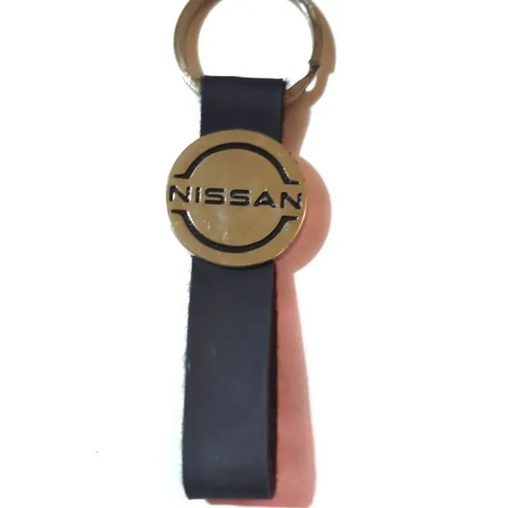 Llavero Nissan Autogen Cuero Metal Sentra Versa Note Frontier usado