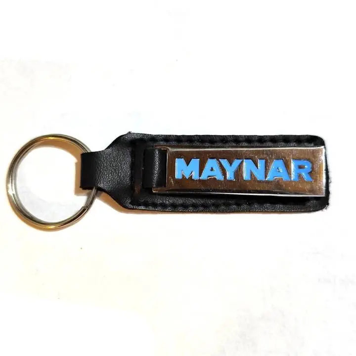 Llavero Auto Maynar Vw Cuero Y Metal Bora Gol Amarok Suran usado