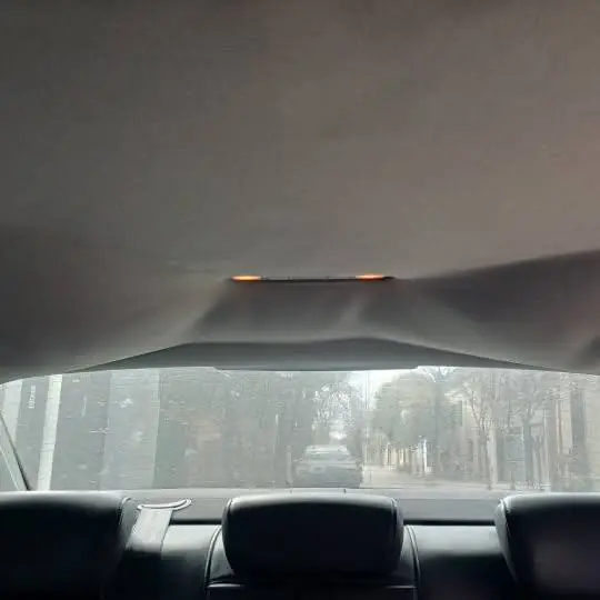 Tapizado del techo interior
