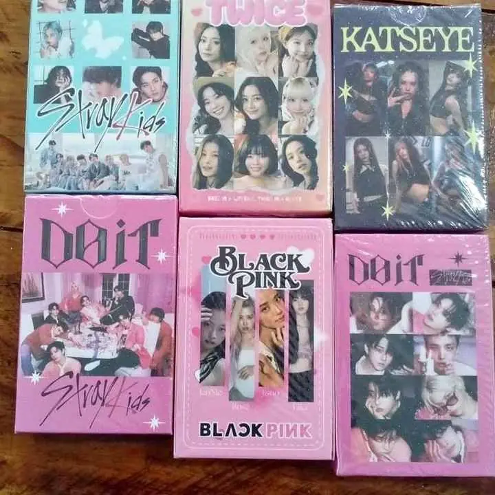 Fotocards stray kidz, blanckpink, twice
