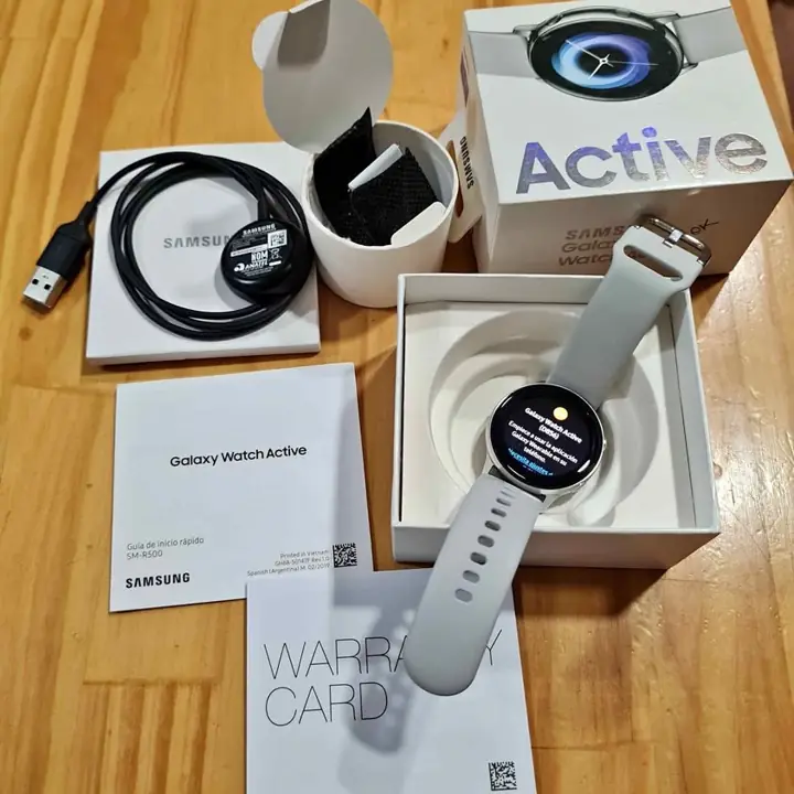 Feliz dia mama reloj samart completo impecable Samsung watch active oferta