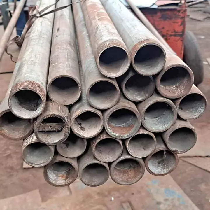 Caños galvanizados, rosca y cupla 1 1/2