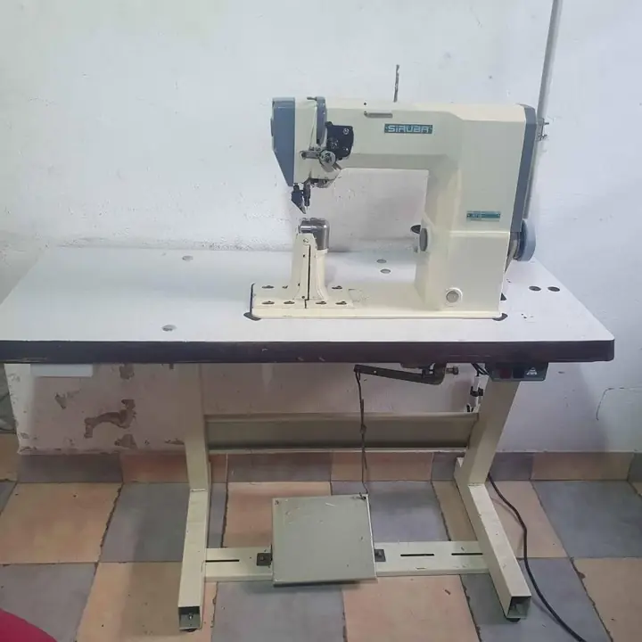 Maquina poste doble arrastre 1 aguja