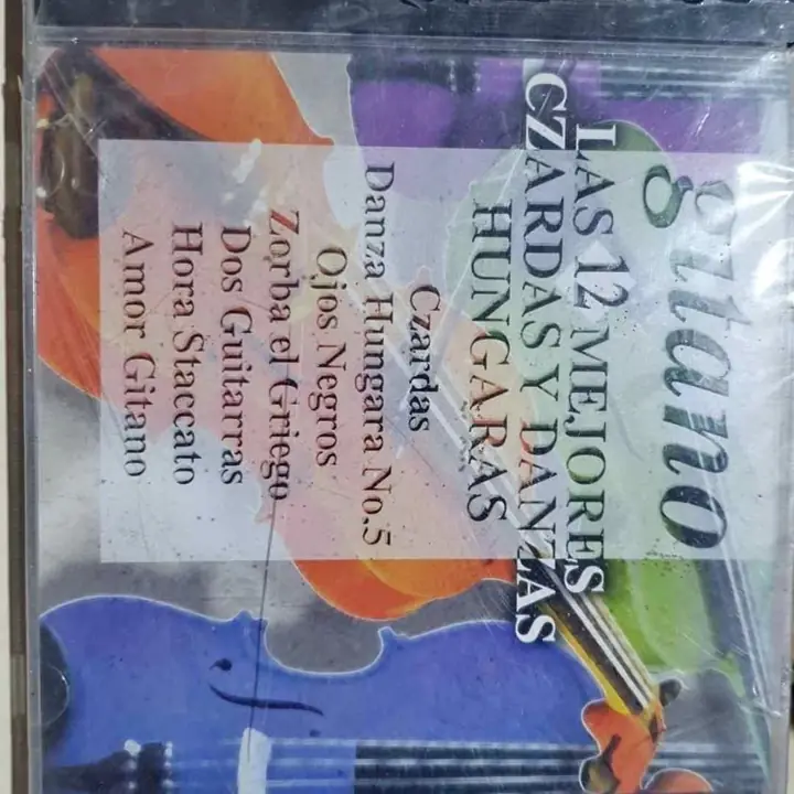 Cd las 12 mejores canciones czardas y hungaras