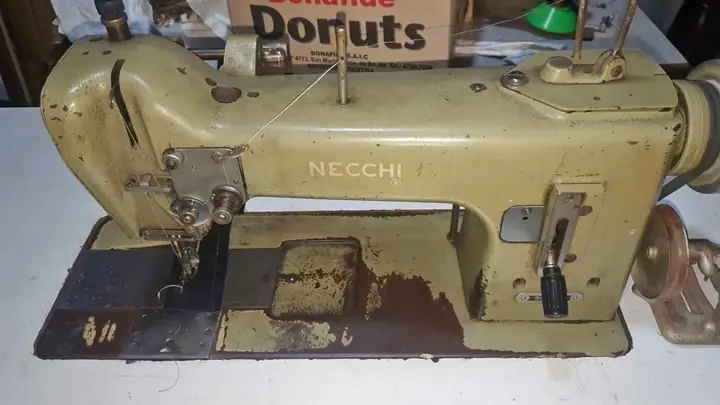 Maquina triple arrastre Necchi