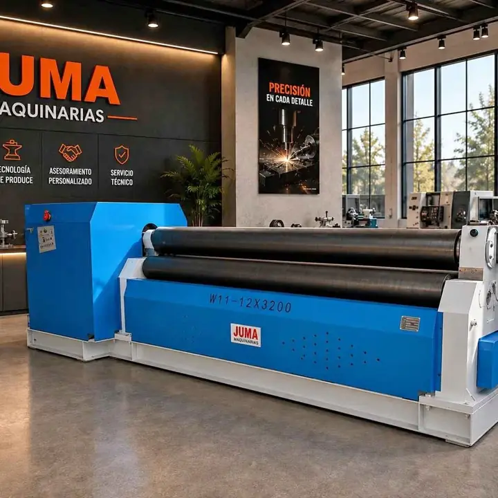 Cilindradora de chapa NUEVA de 3200 mm x 12 mm entrega inmediata juma Maquinarias