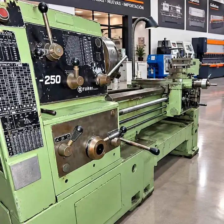 Torno paralelo TURRI T-250 de 1500 mm x 500 mm JUMA Maquinarias