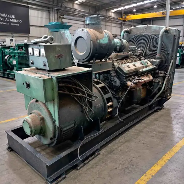 Grupo electrógeno detroit usa general motors de 350 IVA diesel JUMA Maquinarias
