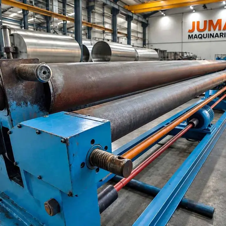 Cilindradora de chapa ITALPLEG de 3200 mm x 3/16 " seminueva oportunidad JUMA Maquinarias