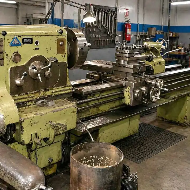 Torno paralelo pia de 3300 MM X 800 mm de diámetro torneable sobre bancada JUMA Maquinarias