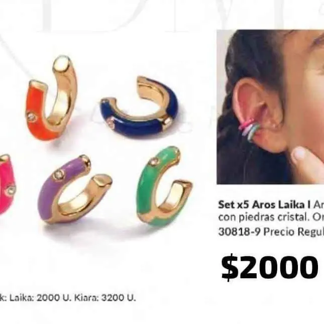 Set de aros Avon