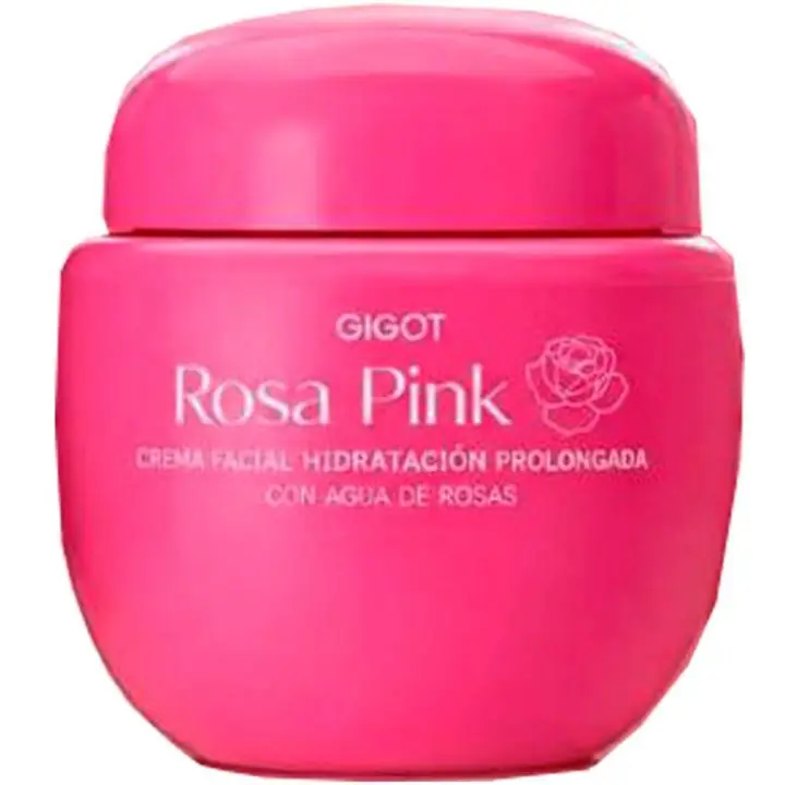 Crema Facial Gigot Rosa Pink Hidratación Prolongada