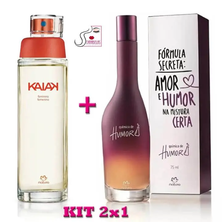 Promo 2x1 Perfumes Natura Kaiak Clásico fem+ Química de Humor