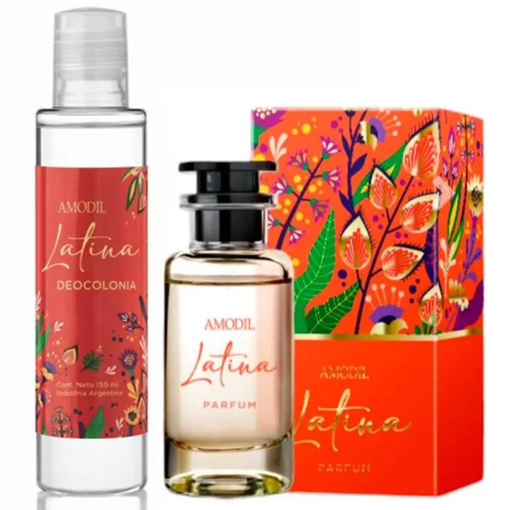 Set Perfumes Mujer x 2u Amodil Latina Parfum + Deocolonia