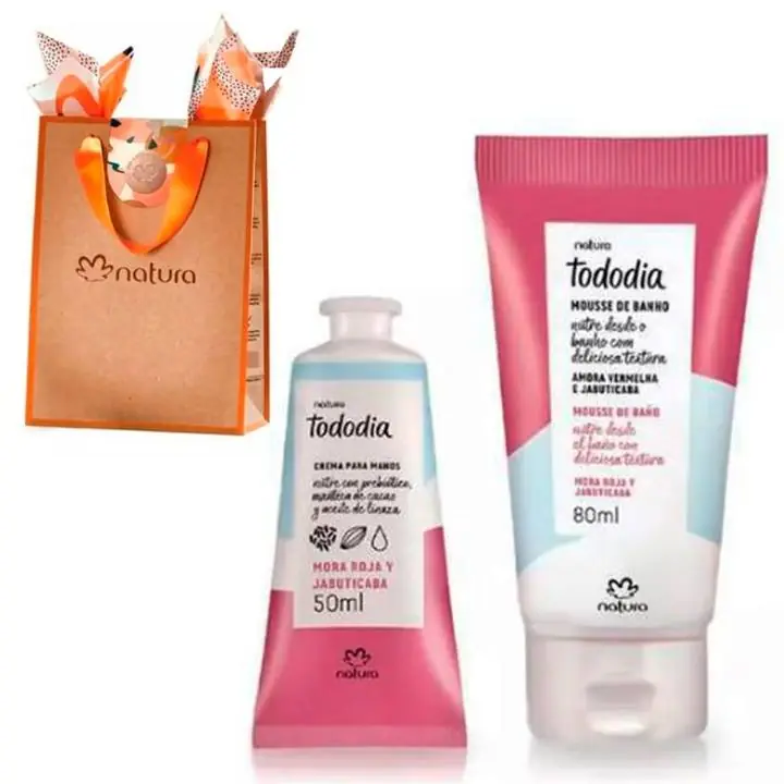 Kit x 2u regalo productos Natura Tododia Mora Roja y Jabuticaba