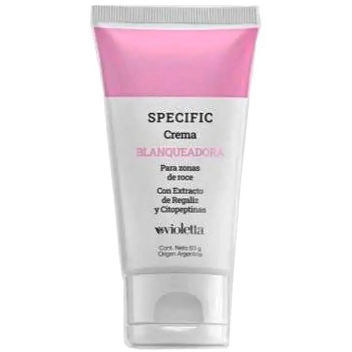 Crema Blanqueadora Specific para zonas de Roce Violetta Cosméticos