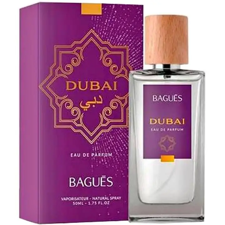 Perfume Masculino Dubai Bagués Árabes Eau de Parfum para hombres 50ml