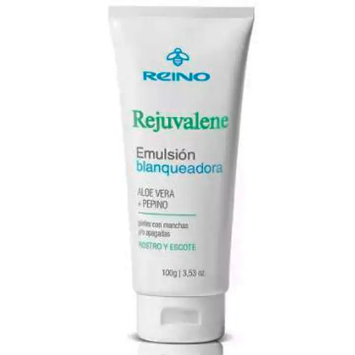Reino de la Miel Emulsión Blanqueadora rostro y escote con Aloe Vera y Pepino
