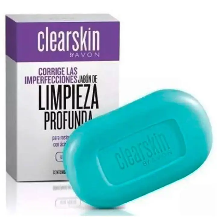 Jabón de Limpieza profunda corrige imperfecciones Clearskin Avon