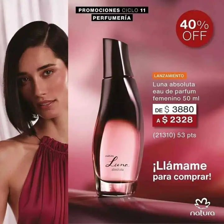 Perfume mujer Natura Luna Absoluta