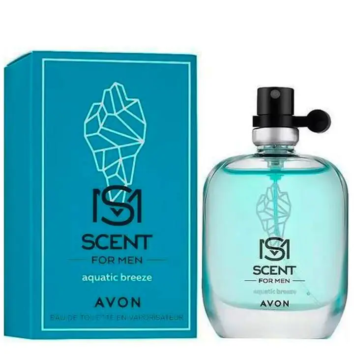 Perfume Masculino Scent for Men Aquatic Breeze Avon 30ml