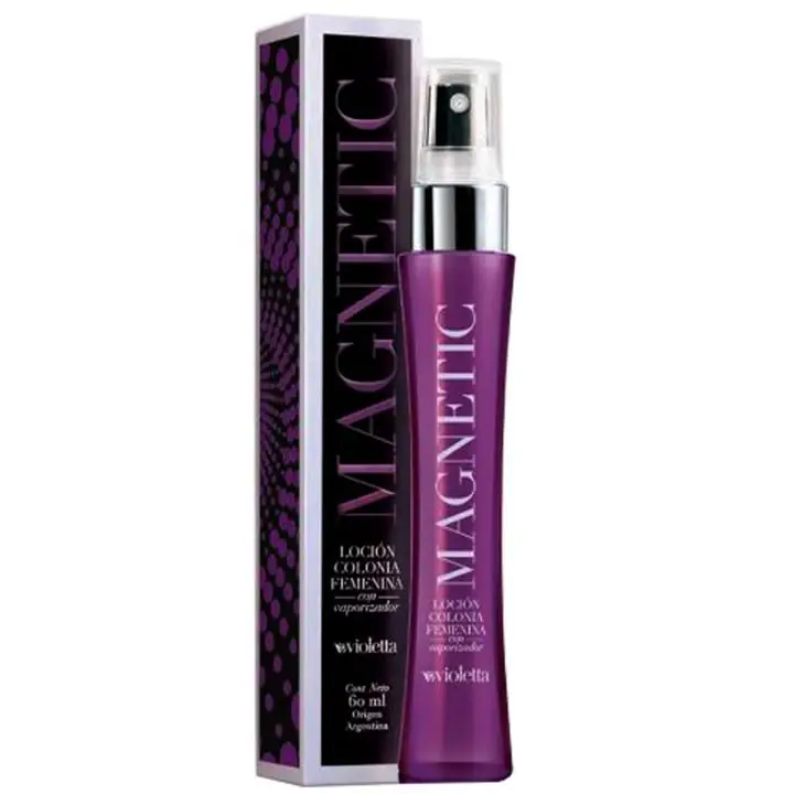 Magnetic Loción Colonia Femenina 60ml Violetta Cosmeticos