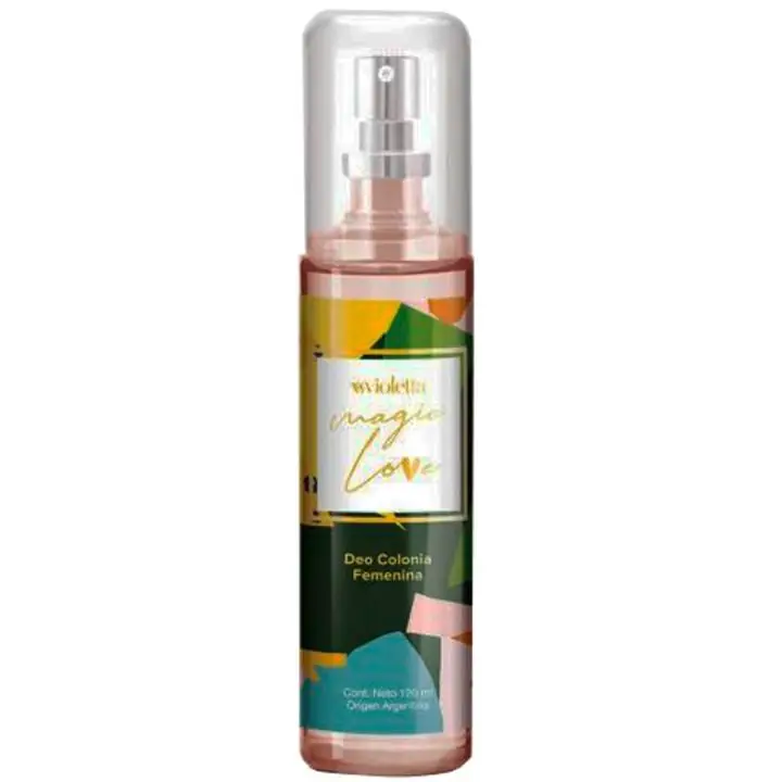 Perfume Mujer Deo Colonia Femenina Magic Love Violetta Cosméticos