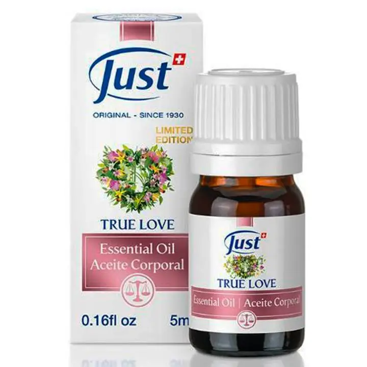 Aceite Esencial Corporal True Love Afrodisíaco Just Swiss