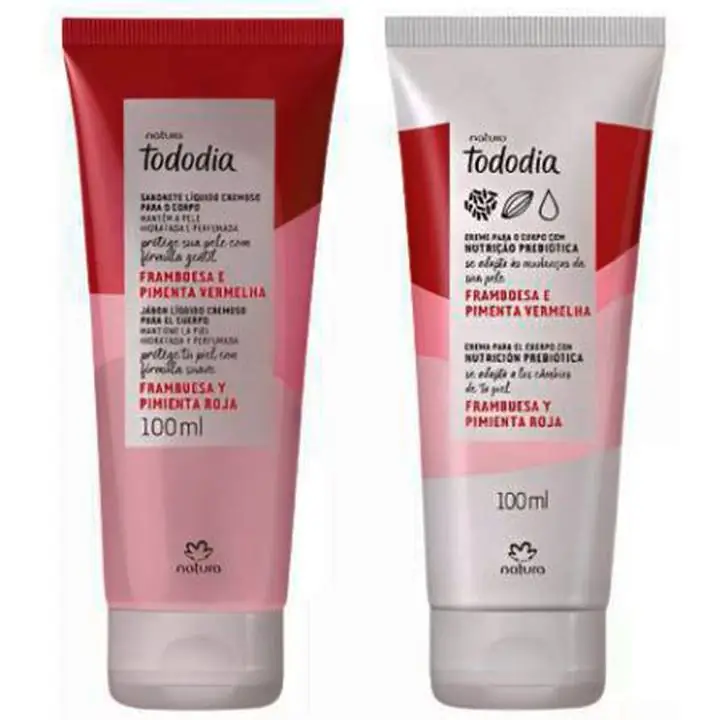Kit tododia Natura frambuesa y pimienta roja