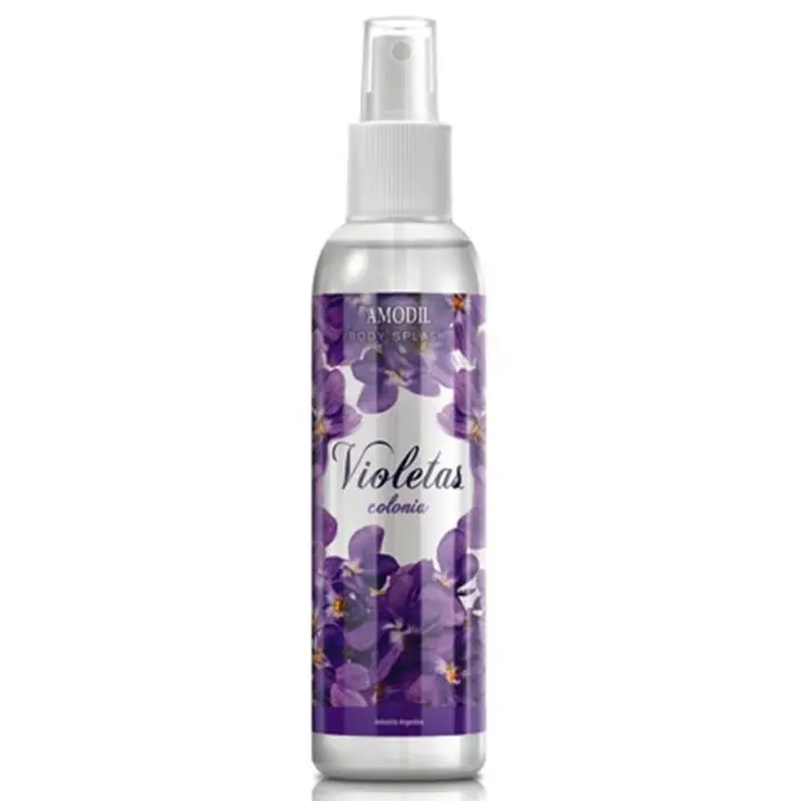 Amodil Body Splash Perfume Colonia Femenina Violetas 200ml