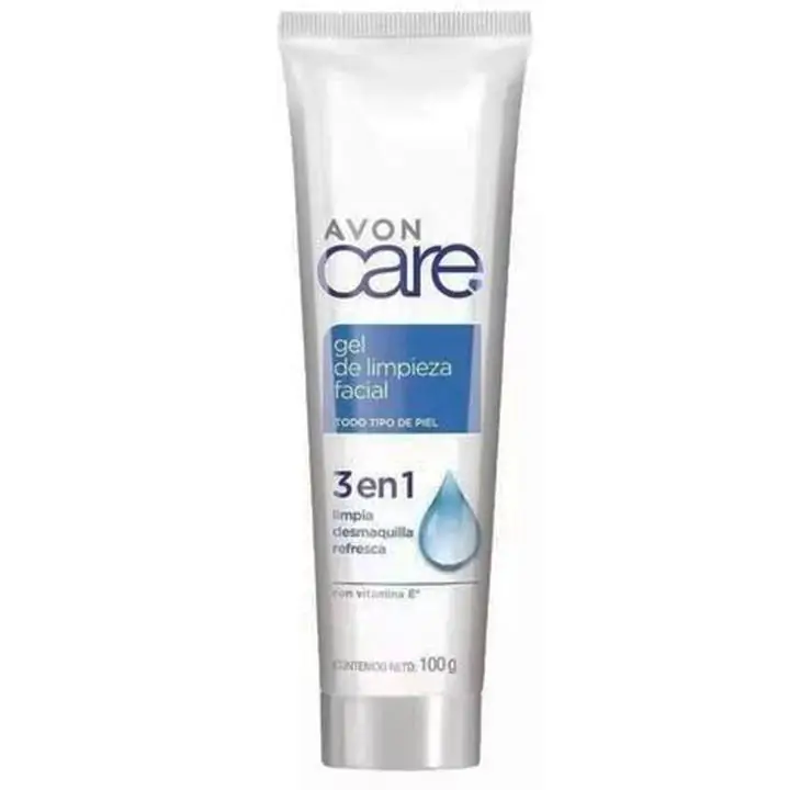 Gel de limpieza Facial 3 en 1 Avon Care Limpia desmaquilla Refresca