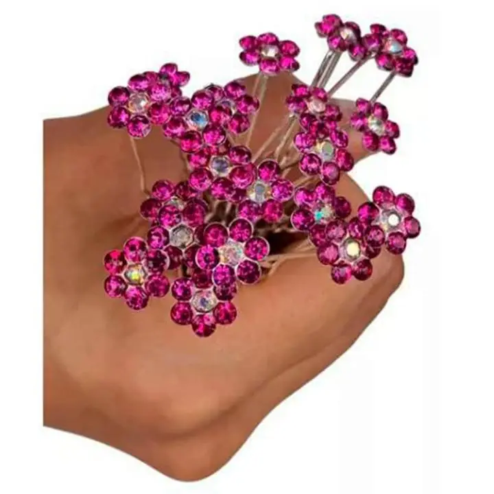 Pack 10 Horquillas/ Pin/ Tocado Strass para peinados