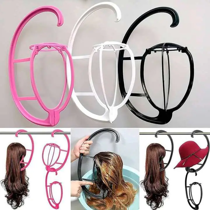 Soporte Percha con colgador para pelucas Gorras y sombreros