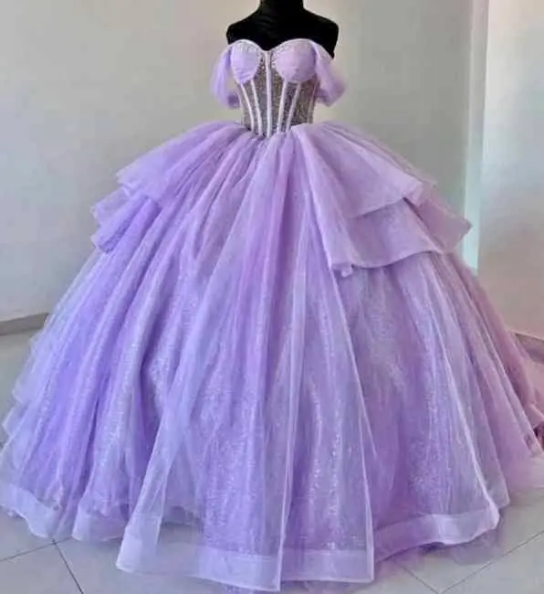 Vestidos de quince tipo princesa en promo