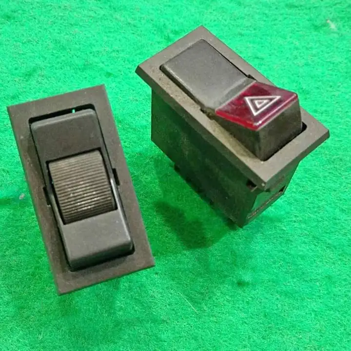Fiat 147 teclas baliza y reostato luces nuevas