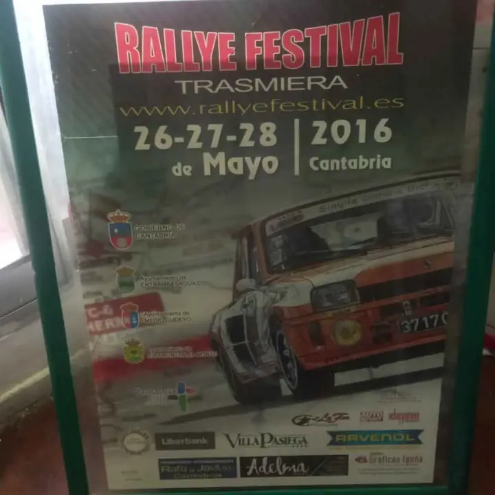 Renault 5 turbo rally lamina enmarcada