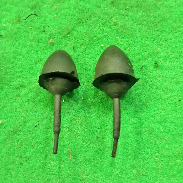 Fiat 600 gomas borde frente trompa x 2
