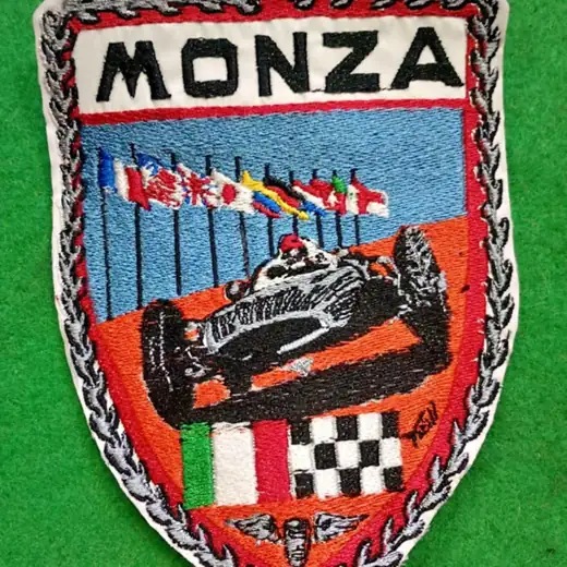 Monza Formula 1 escudo bordado