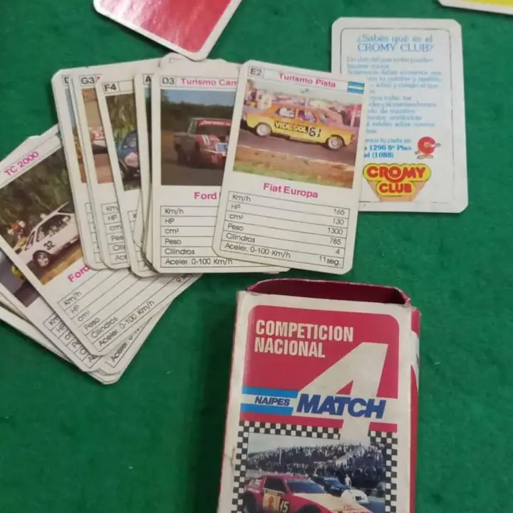 Cromy match4 cartas competicion nacional