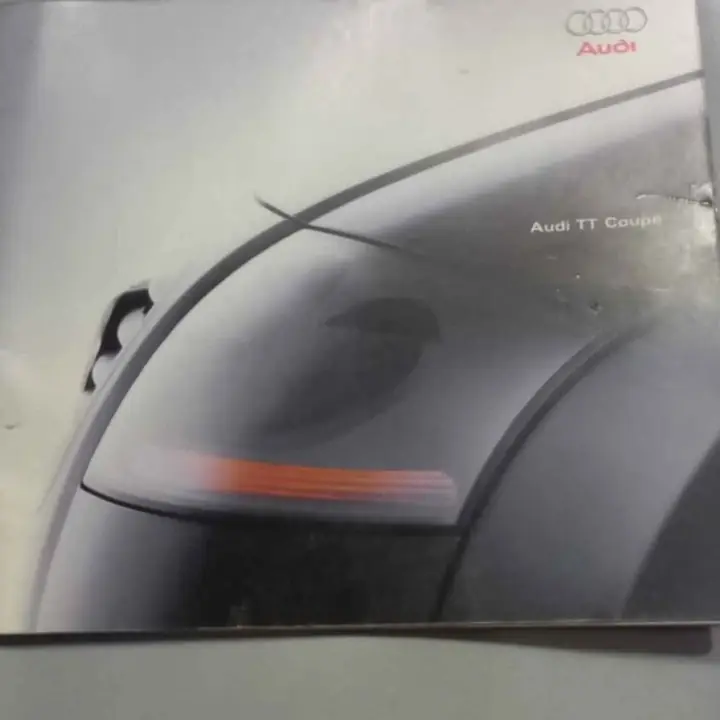 Audi TT folleto presentacion 1998