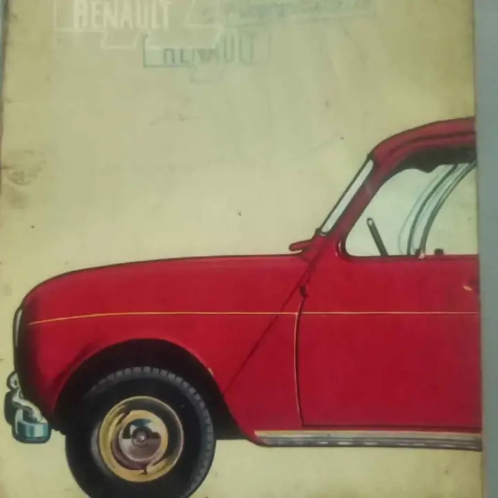 Renault 4L y Fourgonette manual usuario