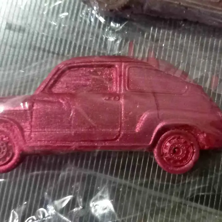 Fiat 600 tabletas de chocolate