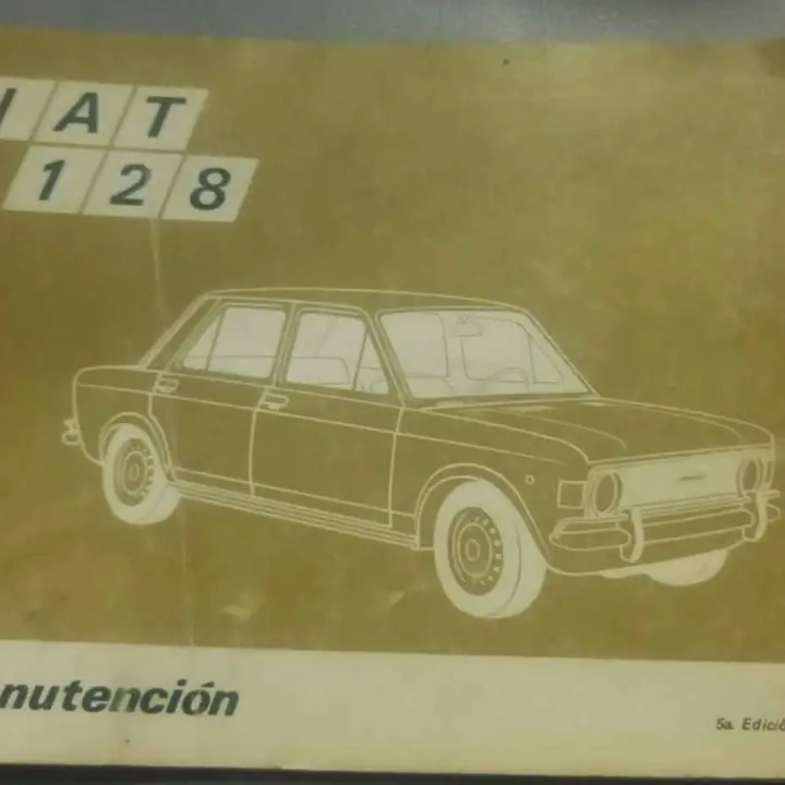 Fiat 128 berlina manual usuario