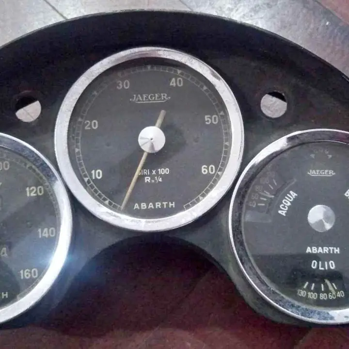 Abarth 850 TC tablero original