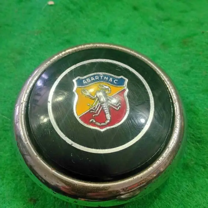 Abarth pulsador bocina completo