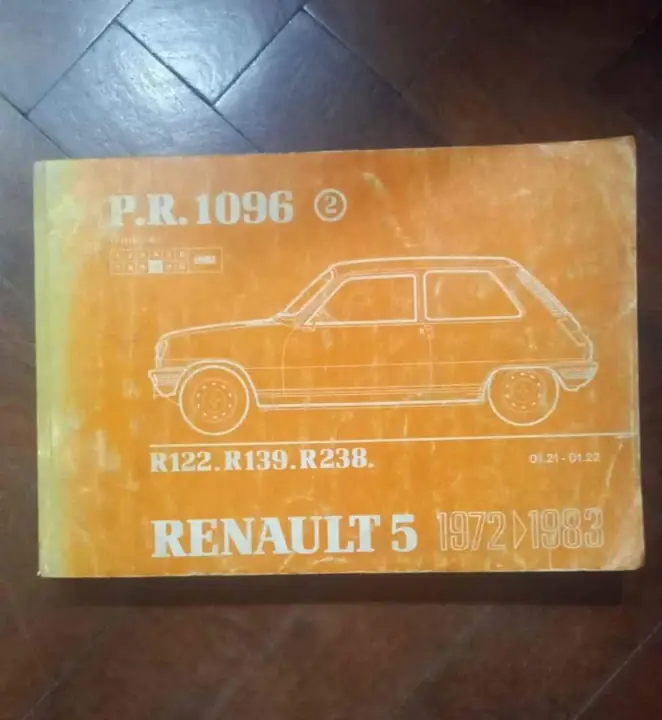 Renault 5 manual despiece original