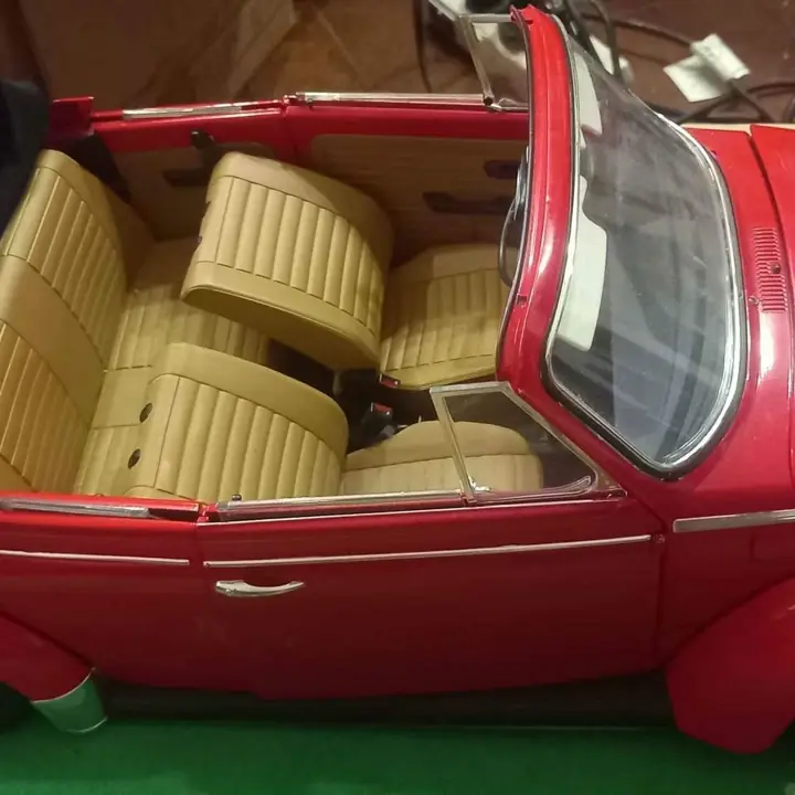 Escarabajo cabriolet 1/8 coleccion Altaya Frances