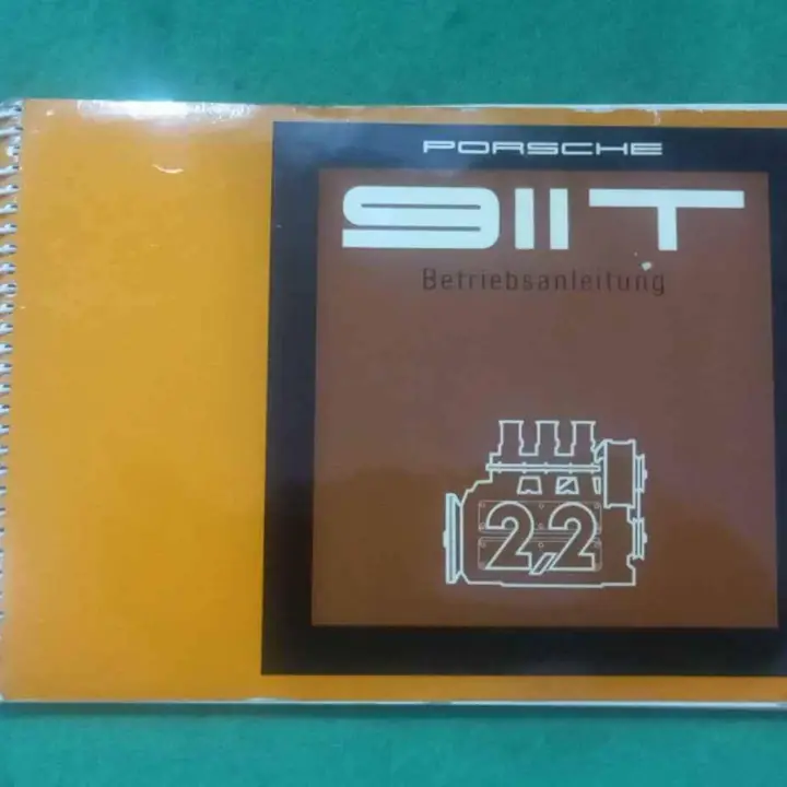 Porsche 911 T manual original usuario