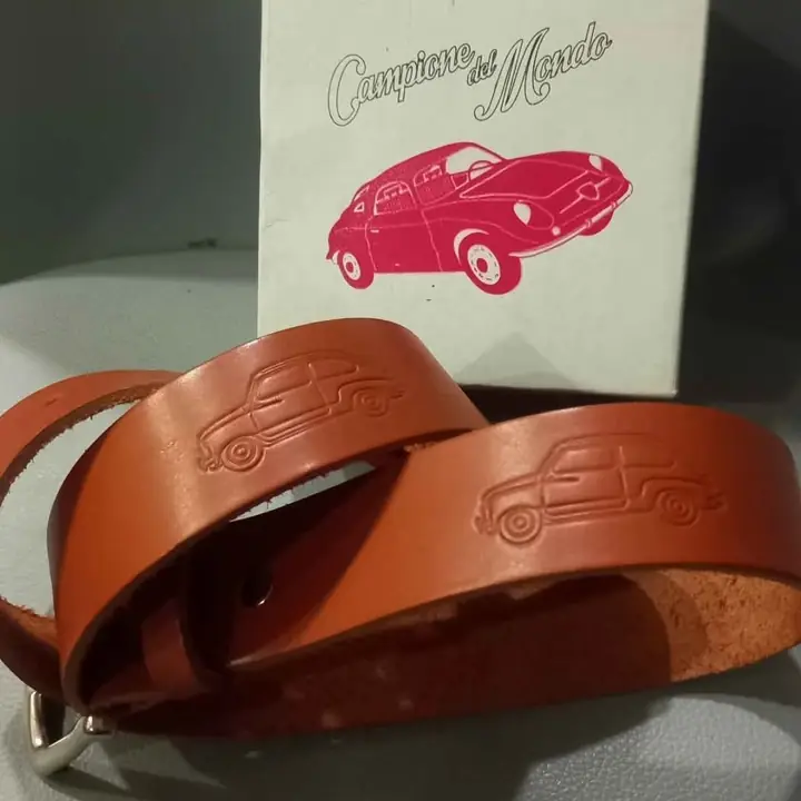 Fiat 600 cinturon cuero hombre