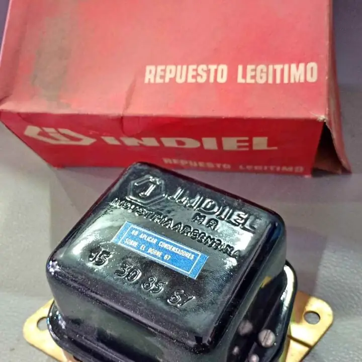 Fiat 1600 regulador voltaje original Indiel
